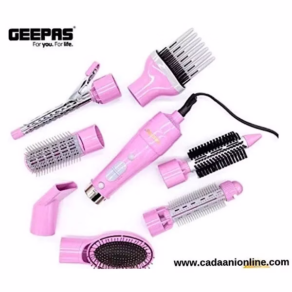 <h1><strong>GEEPAS 8 IN 1 HAIR STYLER AND BLOWER WITH 2 SPEED SETTINGS</strong></h1> Geepas 8 IN 1 Hair Styler 2 <h1><strong>GEEPAS 8 IN 1 HAIR STYLER AND BLOWER WITH 2 SPEED SETTINGS</strong></h1> Geepas 8 IN 1 Hair Styler - Image 2