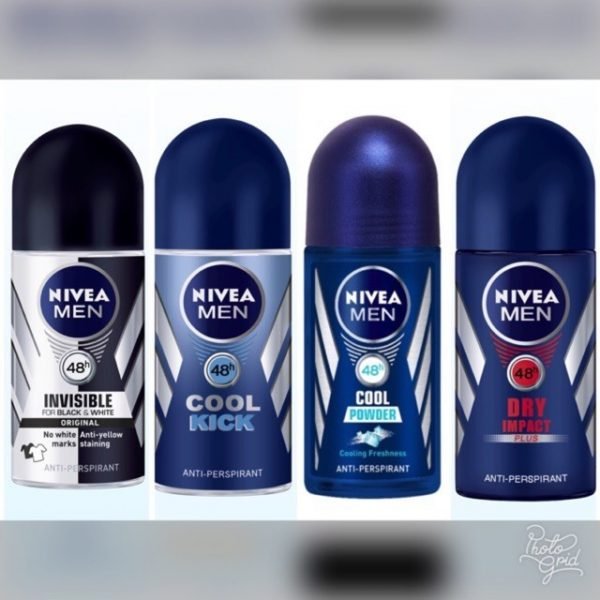 <h2><span style="color: #ff00ff;"><strong>General Information</strong></span></h2> <h2><strong><b>Nivea Roll Perfumes </b></strong></h2> <strong>Nivea Roll is the best Perfumes Nivea Roll waa cadar ka ugu fiican ee lamariyo kilinkilooyin ka</strong> <section class="product-info-section general-info "> <div class="details"> <strong>NIVEA ROLL Invisible for Black & White Clear roll-on deodorant with white mark protection on black clothing & anti-yellow staining on light clothing. 48h reliable anti-perspirant protection that cares for your skin.</strong> <strong>Keep your black clothes black and white clothes white for longer with Invisible For Black & White Pure Roll-On Deodorant. The first antiperspirant deodorant that protects against yellow sweat stains on white and white marks on black clothes, our unique formula leaves no white marks on your skin or clothing and helps to prevent build-up of yellow sweat stains on white clothes, keeping them white for longer. - Provides 48-hour antiperspirant protection and has a delicate fragrance. Contains no alcohol, no colourants, and is dermatologically skin tolerance approved.</strong><strong>Size: 50mL</strong> <strong>Soap-Free?: No</strong> <strong>Skin Type: Normal</strong> <strong>Alcohol Free?: Yes</strong> <strong>KEY FEATURES</strong> <strong>• White mark protection on black clothing & anti-yellow staining on white clothing</strong> <strong>• Reliable 48h anti-perspirant protection that cares for your skin</strong> <strong>• No ethyl alcohol</strong> <strong>• Skin tolerance dermatologically proven</strong> <strong>• White mark protection on black clothing & anti-yellow staining on white clothing</strong> </div> </section><section class="product-info-section warnings "> <h2><strong>Warnings</strong></h2> <div class="details"><strong>Do not apply to irritated or damaged skin.</strong></div> </section><section class="product-info-section ingredients "> <h2><strong>Ingredients</strong></h2> <div class="details"><strong>Aqua, Aluminum Chlorohydrate, Isoceteth-20, Paraffinum Liquidum, Butylene Glycol, Glyceryl Isostearate, Laureth-7 Citrate, Palmitamidopropyltrimonium Chloride, Propylene Glycol, PEG-150 Distearate, Linalool, Limonene, Citronellol, Butylphenyl Methylpropional, Benzyl Alcohol, Alpha-Isomethyl Ionone, Parfum</strong></div> </section><section class="product-info-section directions "> <h2><strong>Directions</strong></h2> <div class="details"><strong>Roll on evenly and allow to dry before dressing. Do not apply to broken or irritated skin.</strong></div> </section>    Nivea Roll Best For Men And Women 50ml 13 <h2><span style="color: #ff00ff;"><strong>General Information</strong></span></h2> <h2><strong><b>Nivea Roll Perfumes </b></strong></h2> <strong>Nivea Roll is the best Perfumes Nivea Roll waa cadar ka ugu fiican ee lamariyo kilinkilooyin ka</strong> <section class="product-info-section general-info "> <div class="details"> <strong>NIVEA ROLL Invisible for Black & White Clear roll-on deodorant with white mark protection on black clothing & anti-yellow staining on light clothing. 48h reliable anti-perspirant protection that cares for your skin.</strong> <strong>Keep your black clothes black and white clothes white for longer with Invisible For Black & White Pure Roll-On Deodorant. The first antiperspirant deodorant that protects against yellow sweat stains on white and white marks on black clothes, our unique formula leaves no white marks on your skin or clothing and helps to prevent build-up of yellow sweat stains on white clothes, keeping them white for longer. - Provides 48-hour antiperspirant protection and has a delicate fragrance. Contains no alcohol, no colourants, and is dermatologically skin tolerance approved.</strong><strong>Size: 50mL</strong> <strong>Soap-Free?: No</strong> <strong>Skin Type: Normal</strong> <strong>Alcohol Free?: Yes</strong> <strong>KEY FEATURES</strong> <strong>• White mark protection on black clothing & anti-yellow staining on white clothing</strong> <strong>• Reliable 48h anti-perspirant protection that cares for your skin</strong> <strong>• No ethyl alcohol</strong> <strong>• Skin tolerance dermatologically proven</strong> <strong>• White mark protection on black clothing & anti-yellow staining on white clothing</strong> </div> </section><section class="product-info-section warnings "> <h2><strong>Warnings</strong></h2> <div class="details"><strong>Do not apply to irritated or damaged skin.</strong></div> </section><section class="product-info-section ingredients "> <h2><strong>Ingredients</strong></h2> <div class="details"><strong>Aqua, Aluminum Chlorohydrate, Isoceteth-20, Paraffinum Liquidum, Butylene Glycol, Glyceryl Isostearate, Laureth-7 Citrate, Palmitamidopropyltrimonium Chloride, Propylene Glycol, PEG-150 Distearate, Linalool, Limonene, Citronellol, Butylphenyl Methylpropional, Benzyl Alcohol, Alpha-Isomethyl Ionone, Parfum</strong></div> </section><section class="product-info-section directions "> <h2><strong>Directions</strong></h2> <div class="details"><strong>Roll on evenly and allow to dry before dressing. Do not apply to broken or irritated skin.</strong></div> </section>    Nivea Roll