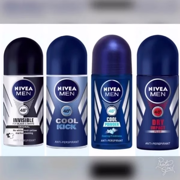 <h2><span style="color: #ff00ff;"><strong>General Information</strong></span></h2> <h2><strong><b>Nivea Roll Perfumes </b></strong></h2> <strong>Nivea Roll is the best Perfumes Nivea Roll waa cadar ka ugu fiican ee lamariyo kilinkilooyin ka</strong> <section class="product-info-section general-info "> <div class="details"> <strong>NIVEA ROLL Invisible for Black & White Clear roll-on deodorant with white mark protection on black clothing & anti-yellow staining on light clothing. 48h reliable anti-perspirant protection that cares for your skin.</strong> <strong>Keep your black clothes black and white clothes white for longer with Invisible For Black & White Pure Roll-On Deodorant. The first antiperspirant deodorant that protects against yellow sweat stains on white and white marks on black clothes, our unique formula leaves no white marks on your skin or clothing and helps to prevent build-up of yellow sweat stains on white clothes, keeping them white for longer. - Provides 48-hour antiperspirant protection and has a delicate fragrance. Contains no alcohol, no colourants, and is dermatologically skin tolerance approved.</strong><strong>Size: 50mL</strong> <strong>Soap-Free?: No</strong> <strong>Skin Type: Normal</strong> <strong>Alcohol Free?: Yes</strong> <strong>KEY FEATURES</strong> <strong>• White mark protection on black clothing & anti-yellow staining on white clothing</strong> <strong>• Reliable 48h anti-perspirant protection that cares for your skin</strong> <strong>• No ethyl alcohol</strong> <strong>• Skin tolerance dermatologically proven</strong> <strong>• White mark protection on black clothing & anti-yellow staining on white clothing</strong> </div> </section><section class="product-info-section warnings "> <h2><strong>Warnings</strong></h2> <div class="details"><strong>Do not apply to irritated or damaged skin.</strong></div> </section><section class="product-info-section ingredients "> <h2><strong>Ingredients</strong></h2> <div class="details"><strong>Aqua, Aluminum Chlorohydrate, Isoceteth-20, Paraffinum Liquidum, Butylene Glycol, Glyceryl Isostearate, Laureth-7 Citrate, Palmitamidopropyltrimonium Chloride, Propylene Glycol, PEG-150 Distearate, Linalool, Limonene, Citronellol, Butylphenyl Methylpropional, Benzyl Alcohol, Alpha-Isomethyl Ionone, Parfum</strong></div> </section><section class="product-info-section directions "> <h2><strong>Directions</strong></h2> <div class="details"><strong>Roll on evenly and allow to dry before dressing. Do not apply to broken or irritated skin.</strong></div> </section>    Nivea Roll Best For Men And Women 50ml 1 <h2><span style="color: #ff00ff;"><strong>General Information</strong></span></h2> <h2><strong><b>Nivea Roll Perfumes </b></strong></h2> <strong>Nivea Roll is the best Perfumes Nivea Roll waa cadar ka ugu fiican ee lamariyo kilinkilooyin ka</strong> <section class="product-info-section general-info "> <div class="details"> <strong>NIVEA ROLL Invisible for Black & White Clear roll-on deodorant with white mark protection on black clothing & anti-yellow staining on light clothing. 48h reliable anti-perspirant protection that cares for your skin.</strong> <strong>Keep your black clothes black and white clothes white for longer with Invisible For Black & White Pure Roll-On Deodorant. The first antiperspirant deodorant that protects against yellow sweat stains on white and white marks on black clothes, our unique formula leaves no white marks on your skin or clothing and helps to prevent build-up of yellow sweat stains on white clothes, keeping them white for longer. - Provides 48-hour antiperspirant protection and has a delicate fragrance. Contains no alcohol, no colourants, and is dermatologically skin tolerance approved.</strong><strong>Size: 50mL</strong> <strong>Soap-Free?: No</strong> <strong>Skin Type: Normal</strong> <strong>Alcohol Free?: Yes</strong> <strong>KEY FEATURES</strong> <strong>• White mark protection on black clothing & anti-yellow staining on white clothing</strong> <strong>• Reliable 48h anti-perspirant protection that cares for your skin</strong> <strong>• No ethyl alcohol</strong> <strong>• Skin tolerance dermatologically proven</strong> <strong>• White mark protection on black clothing & anti-yellow staining on white clothing</strong> </div> </section><section class="product-info-section warnings "> <h2><strong>Warnings</strong></h2> <div class="details"><strong>Do not apply to irritated or damaged skin.</strong></div> </section><section class="product-info-section ingredients "> <h2><strong>Ingredients</strong></h2> <div class="details"><strong>Aqua, Aluminum Chlorohydrate, Isoceteth-20, Paraffinum Liquidum, Butylene Glycol, Glyceryl Isostearate, Laureth-7 Citrate, Palmitamidopropyltrimonium Chloride, Propylene Glycol, PEG-150 Distearate, Linalool, Limonene, Citronellol, Butylphenyl Methylpropional, Benzyl Alcohol, Alpha-Isomethyl Ionone, Parfum</strong></div> </section><section class="product-info-section directions "> <h2><strong>Directions</strong></h2> <div class="details"><strong>Roll on evenly and allow to dry before dressing. Do not apply to broken or irritated skin.</strong></div> </section>    Nivea Roll